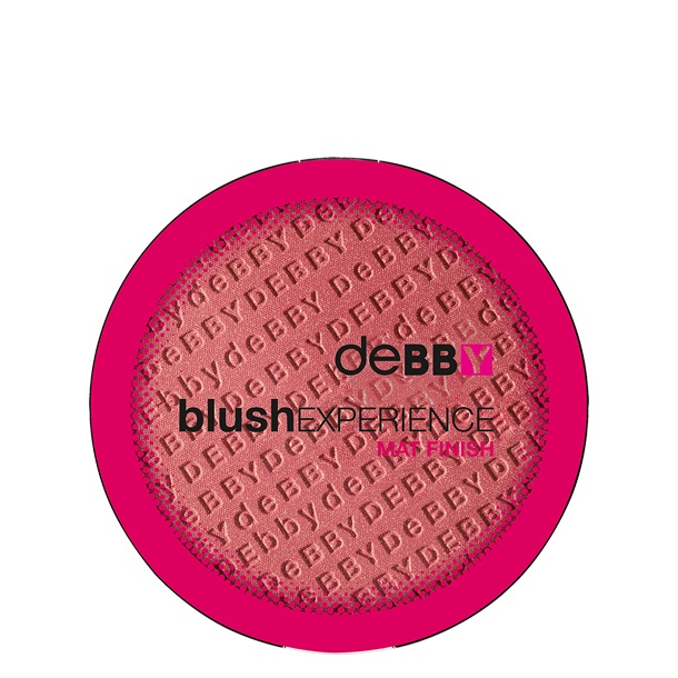 Debby Blush Experience 03 Cherry - Fard compatto in polvere 9g, finish opaco, ultra pigmentato