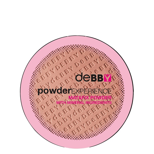 Debby Powder Experience Mat&Fix Powder 03 - Sunny, Polvere Compatta Opaca Beige