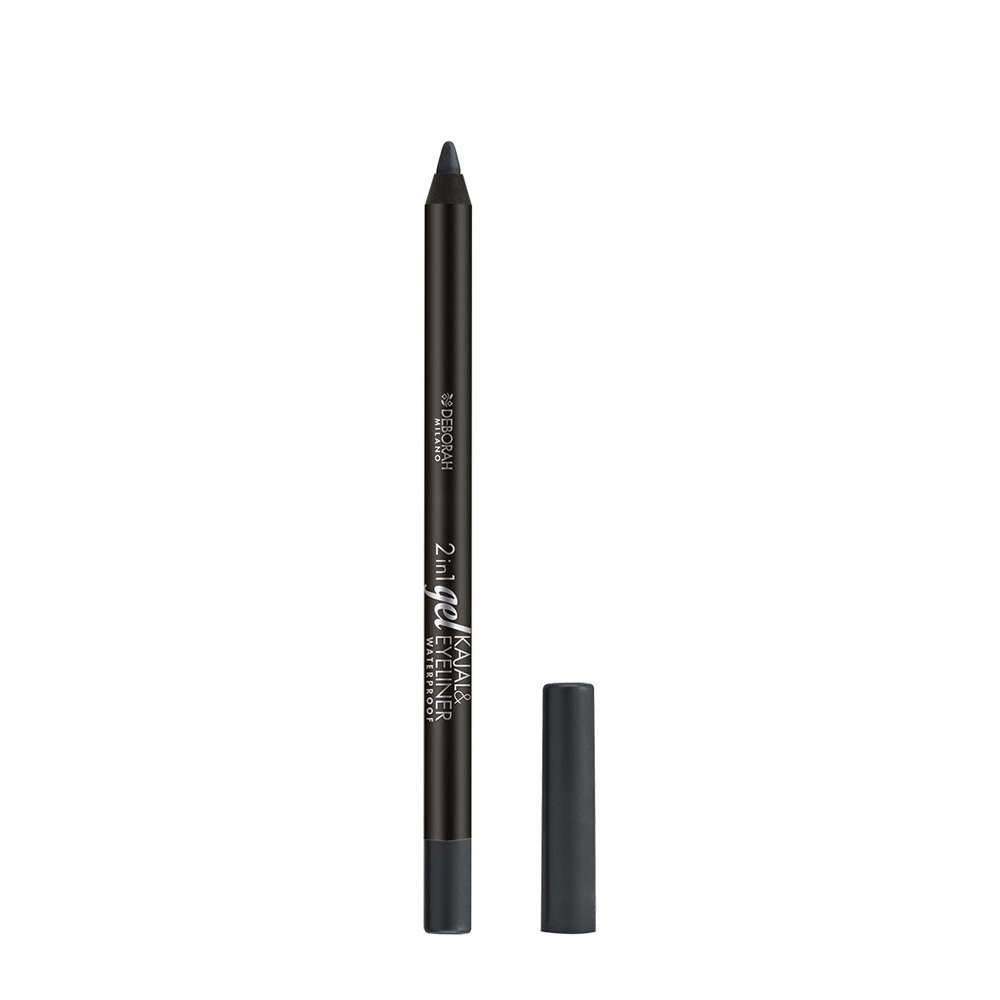 Deborah Milano Matita Occhi 2-in-1 Gel Kajal & Eyeliner Grigio 1.2g