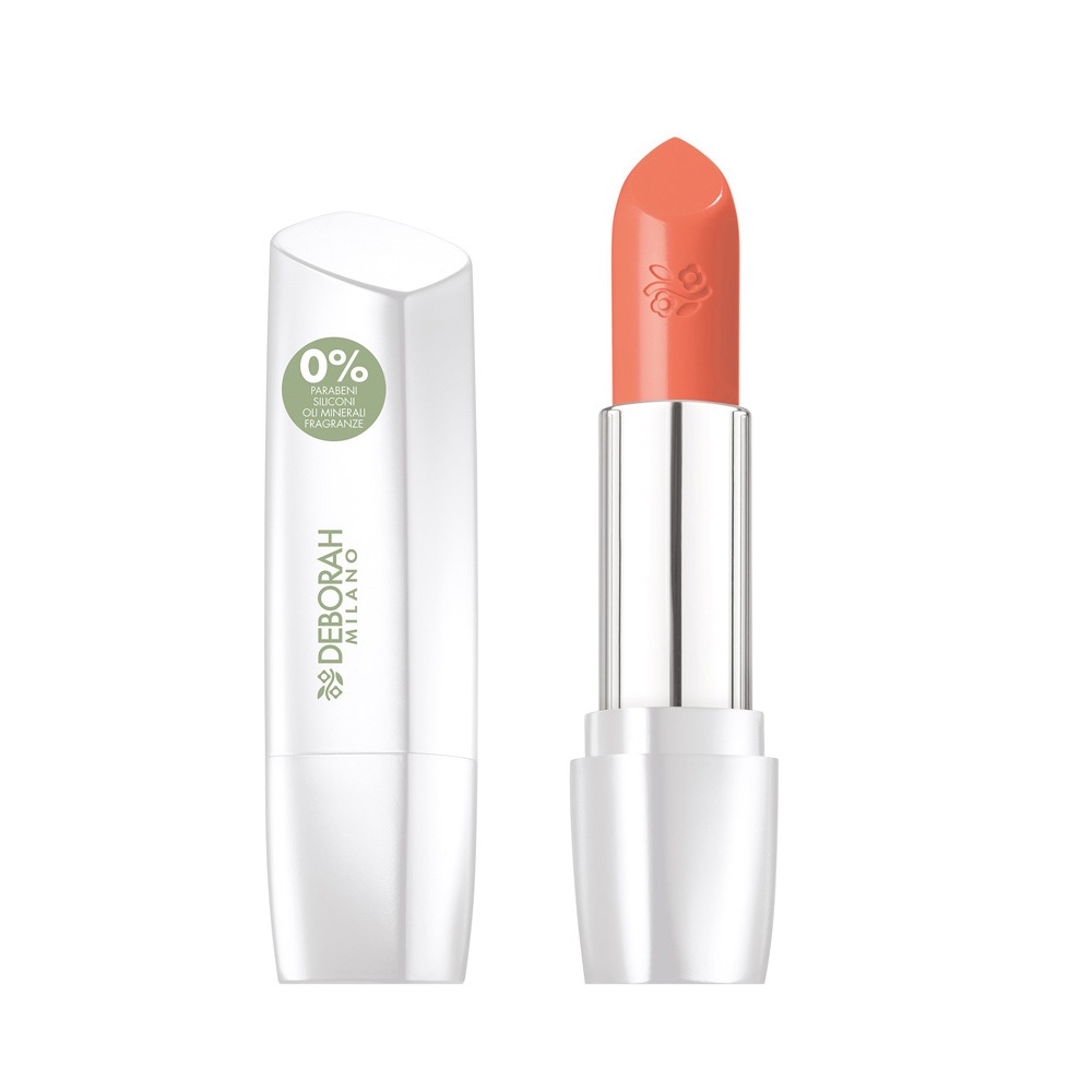 Deborah Milano Rossetto Formula Pura 08 Light Apricot 4.4g - Idratante e Nutriente
