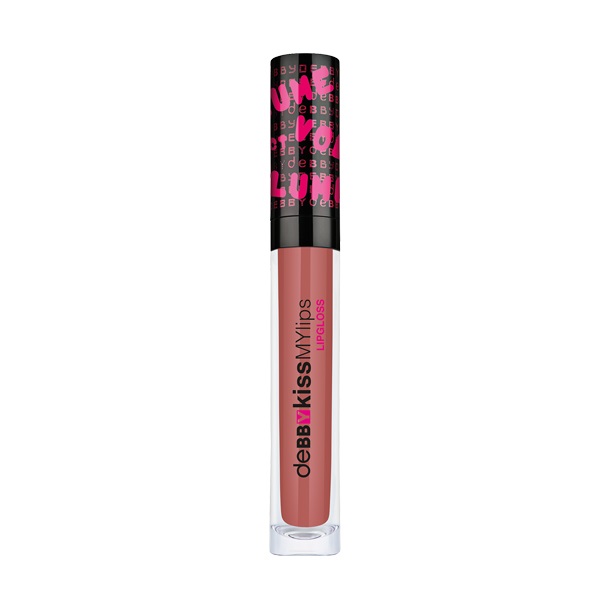 deBBY kissMYlips Lipgloss Volume Effect 02 Warm Nude - Idratante Unisex con Finishing Lucido