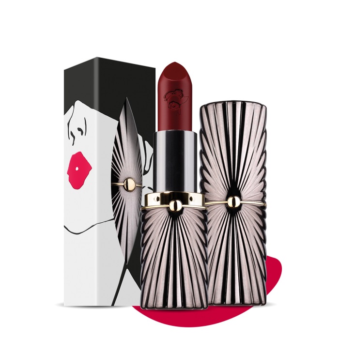 Rouge Baiser L'Authentique Bourgogne 111 - Rossetto Idratante e Setificante a Lunga Tenuta con Finish Mat Satinato