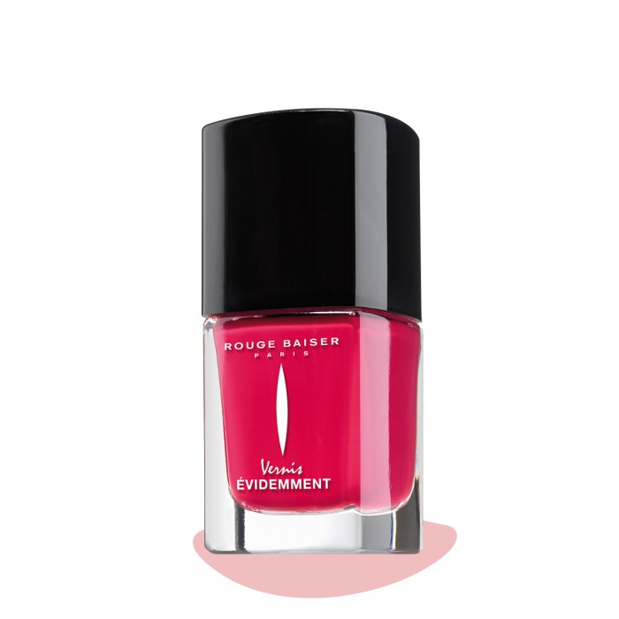 Rouge Baiser Vernis Évidemment 08 - Smalto Fuchsia con Effetto Gel Professionale