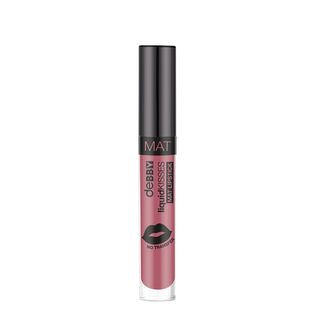 Debby Liquid Kisses Mat Lipstick 03 Rose Antique - Rossetto Liquido Opaco Lunga Durata