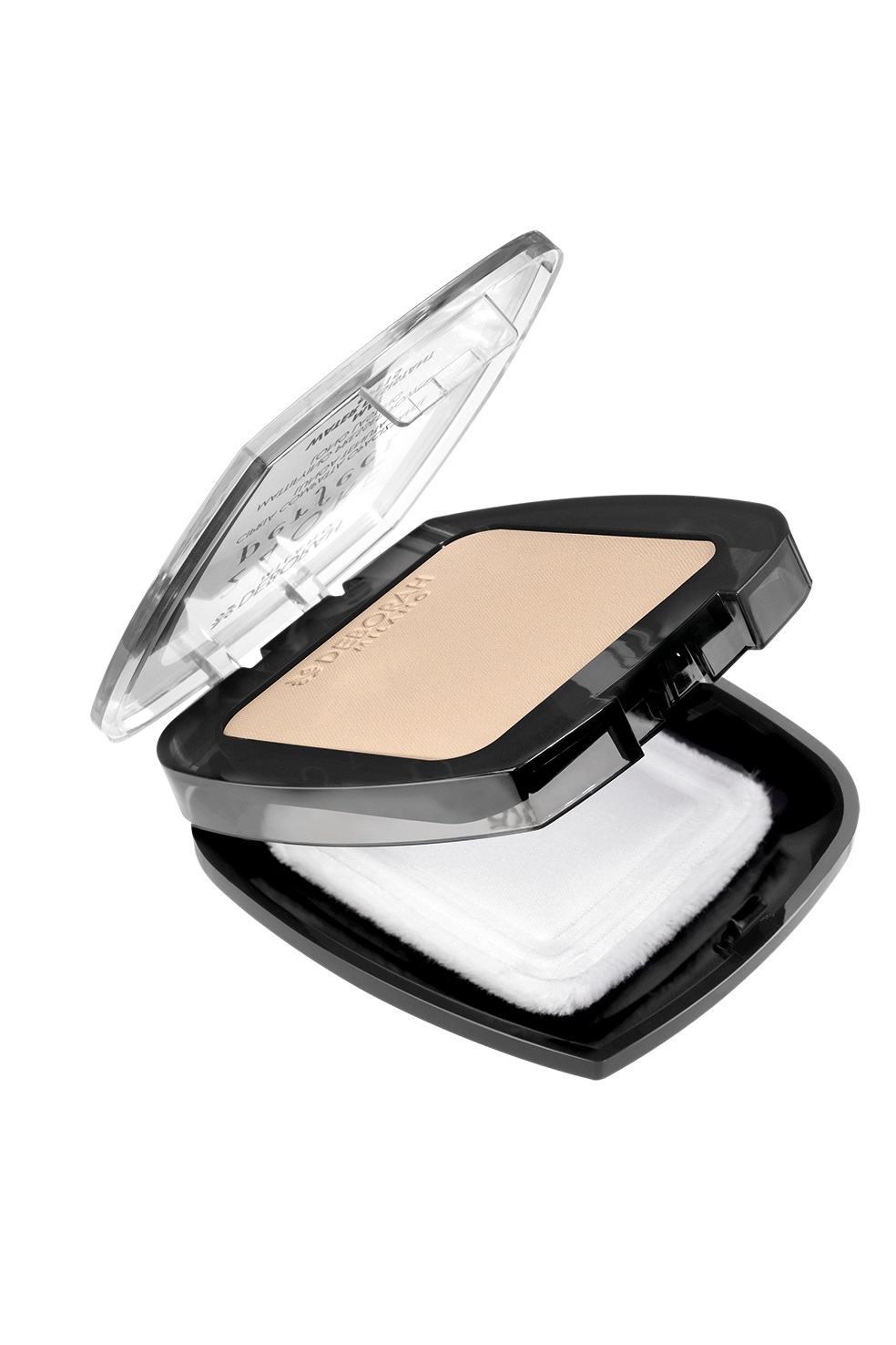 Deborah Milano Cipria Compatta 24ore Perfect SPF 15, N4 Beige, Texture Ultrafine, Opacizzante, 9 g