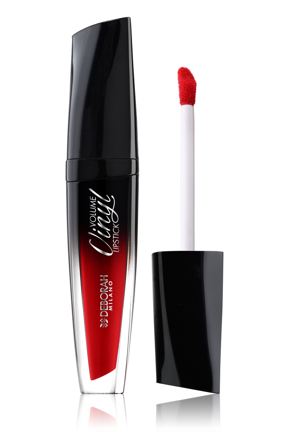 Deborah Milano Volume Vinyl Lipstick 06 Red - Rossetto Liquido 4.5g con Finish Extra Brillante e Effetto Volumizzante