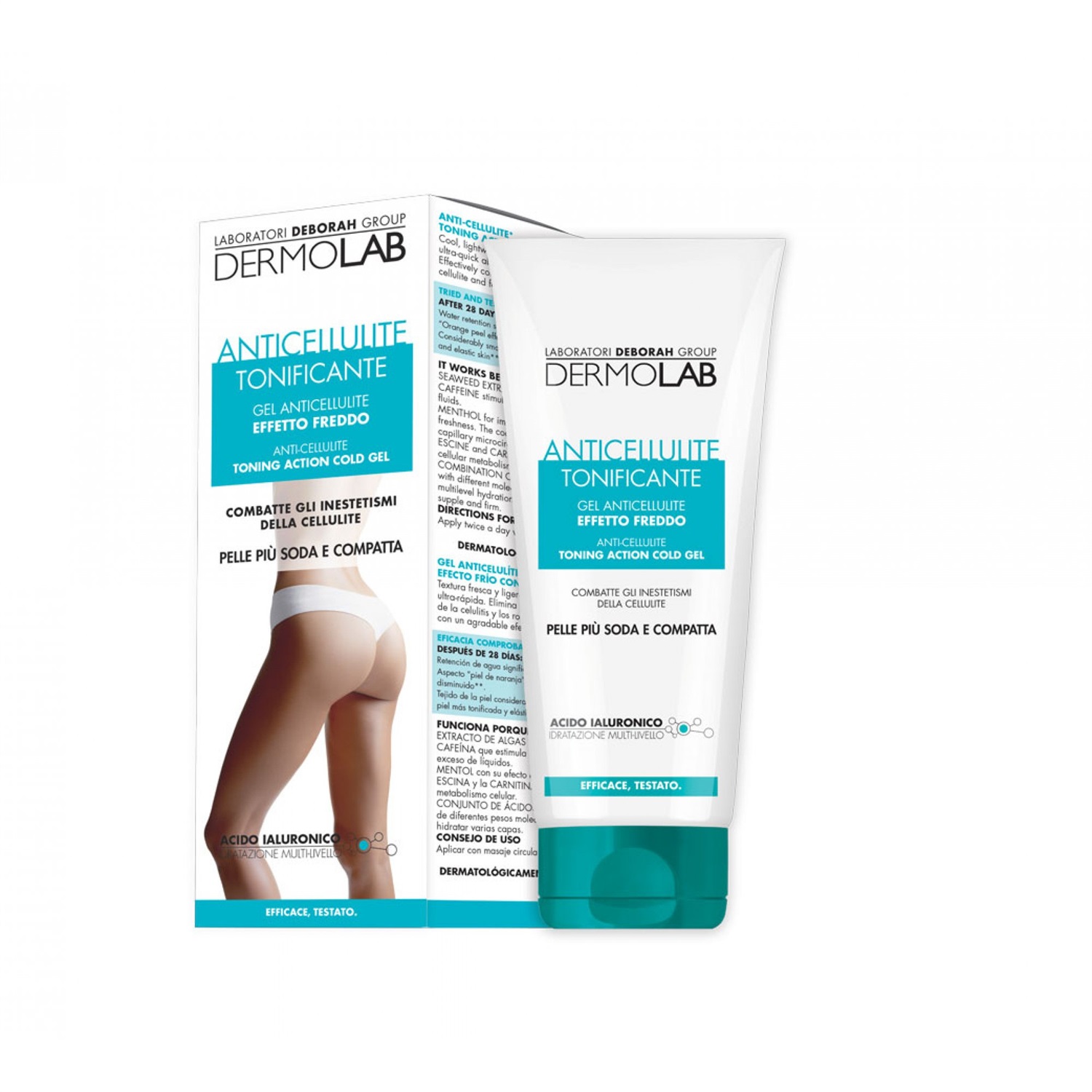 Deborah Milano Crema e Lozione per il Corpo Tonico 200 ml