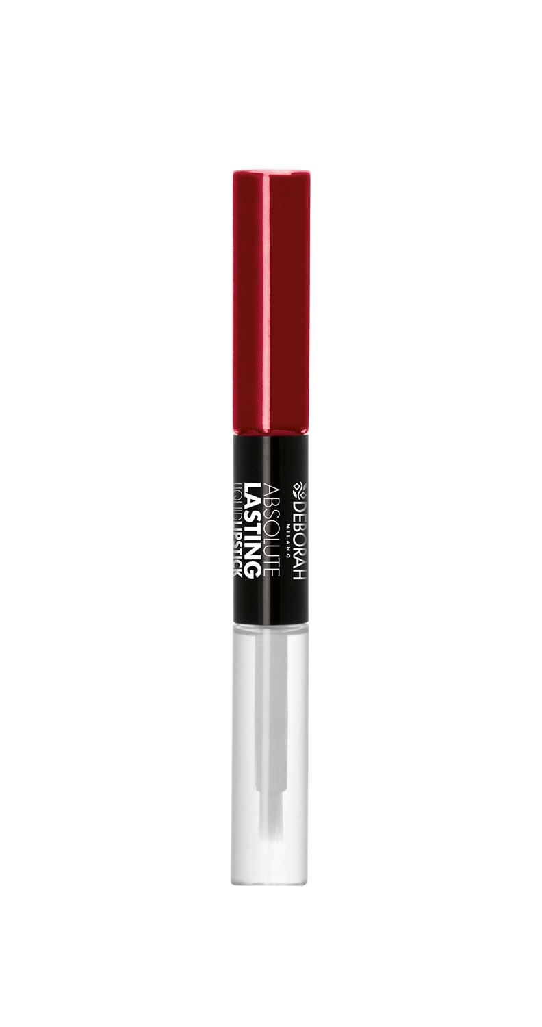 Deborah Milano Absolute Lasting Liquid Lipstick 19 Burgundy - Rossetto Liquido Doppio Effetto Mat e Gloss 8ml