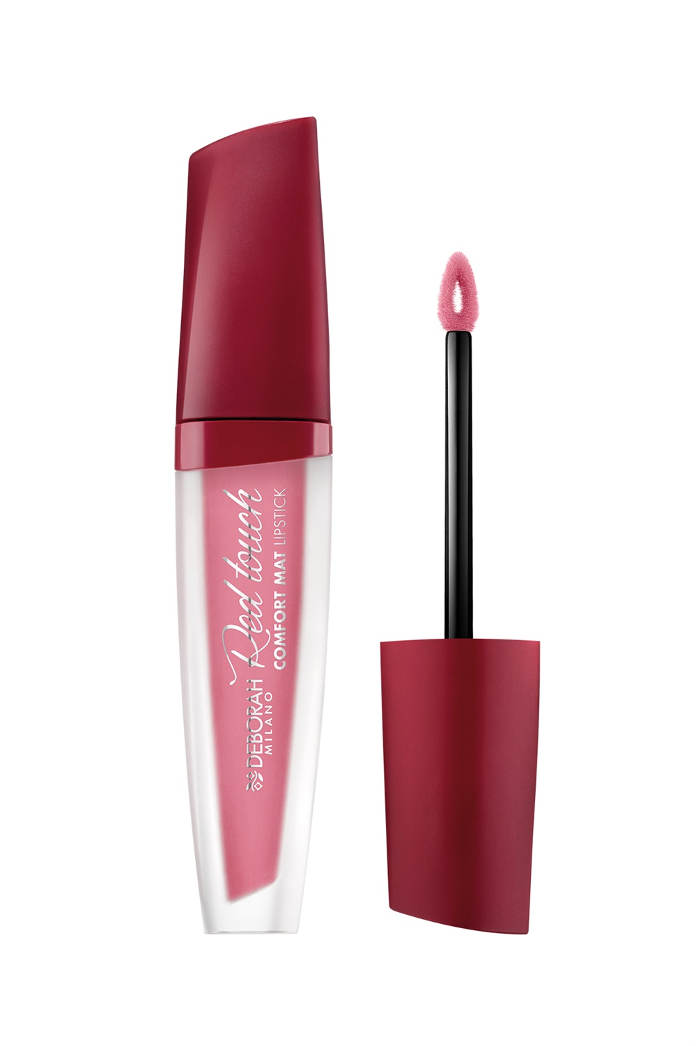 Deborah Milano Red Touch Lipstick N.02 Delicate Rose 5ml - Colore Ultra-Opaco, Comfort Estremo, No Transfer