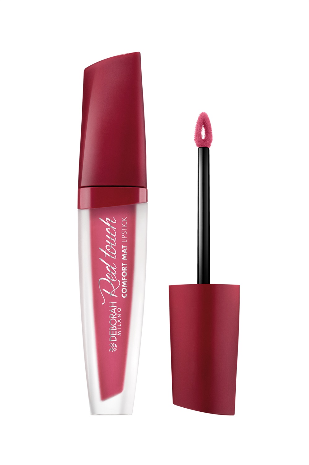 Deborah Milano Red Touch Lipstick 04 Peony Rose 5ml - Rossetto Mat, Nutriente, No Transfer, Colore Ultra-Opaco
