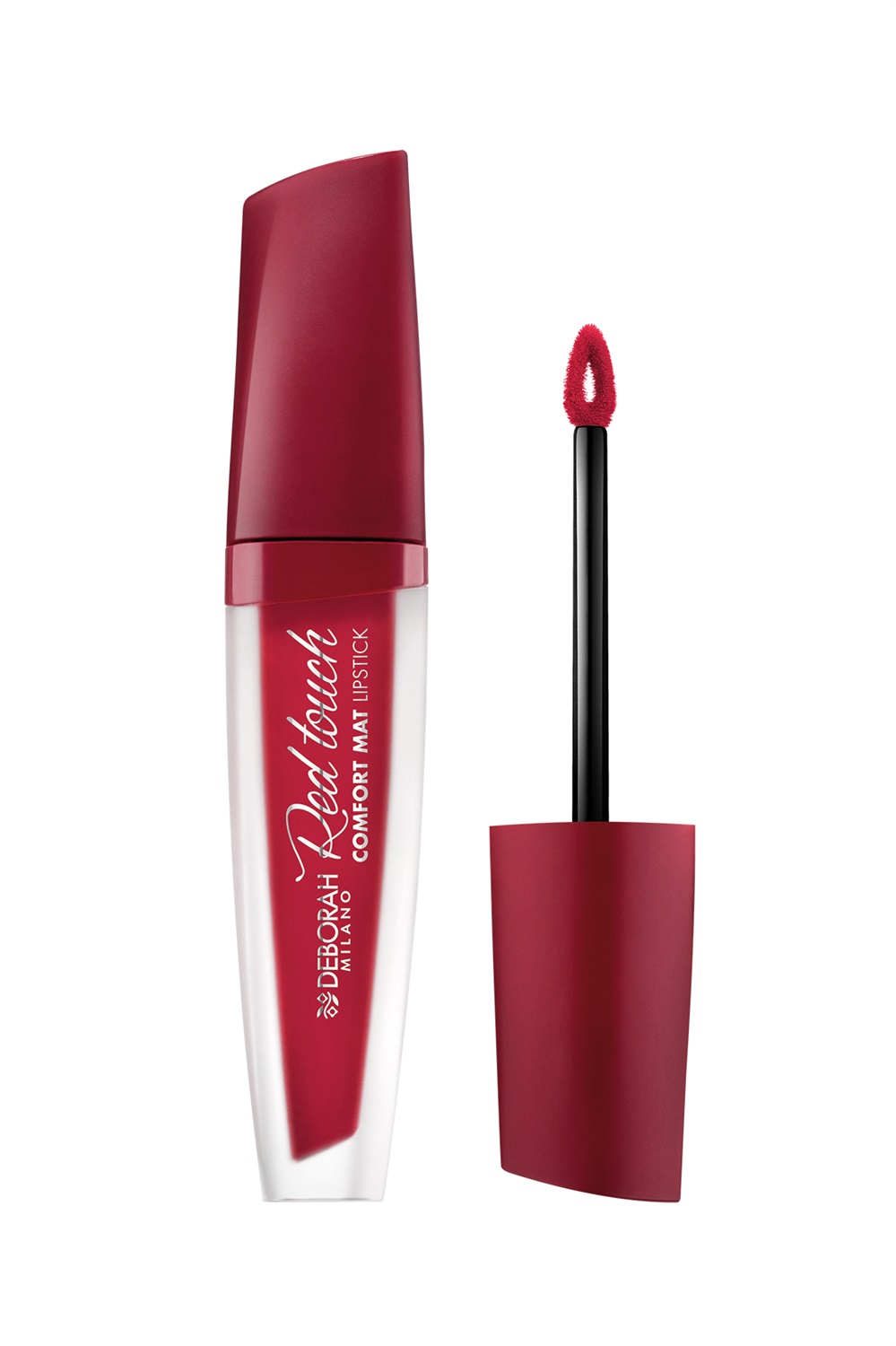 Deborah Milano Red Touch Rossetto Liquido Matte 08 Cherry Red 5ml - Idratante, No Transfer, Colore Intenso