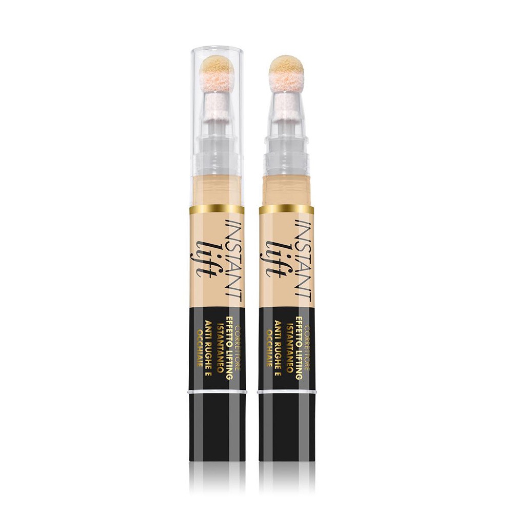 Deborah Milano Instant Lift Correttore Light - Penna Fluida Anti Età con Spugnetta, 4,2 g