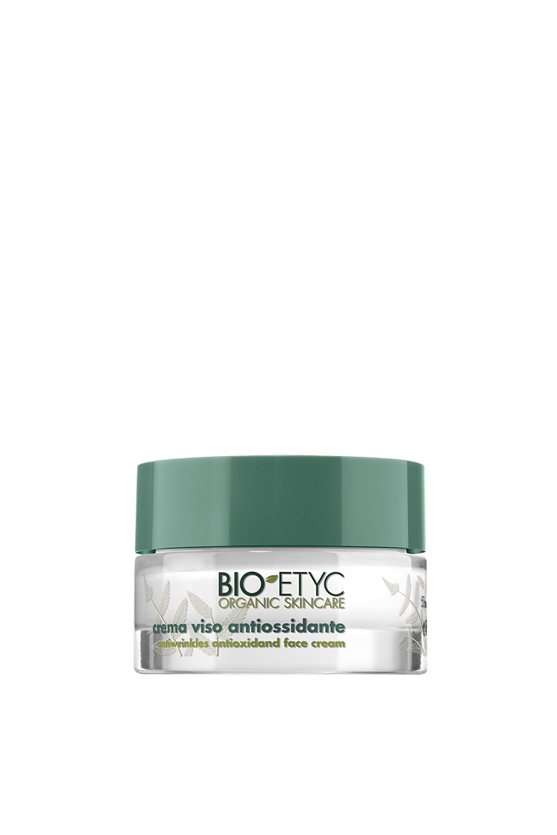 Bioetyc Organic Crema Viso Antiossidante e Antirughe con Coenzima Q10 e Ribes Nero - 50ml