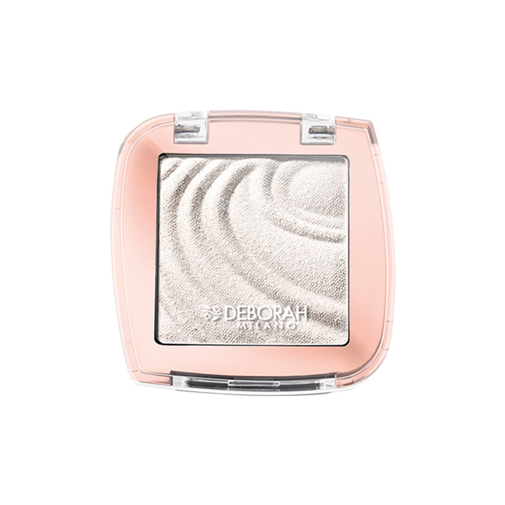 Deborah Milano Ombretto Color Lovers Shimmery White 01 - Texture Morbida, Intenso e Super Pigmentato, Fino a 12 Ore