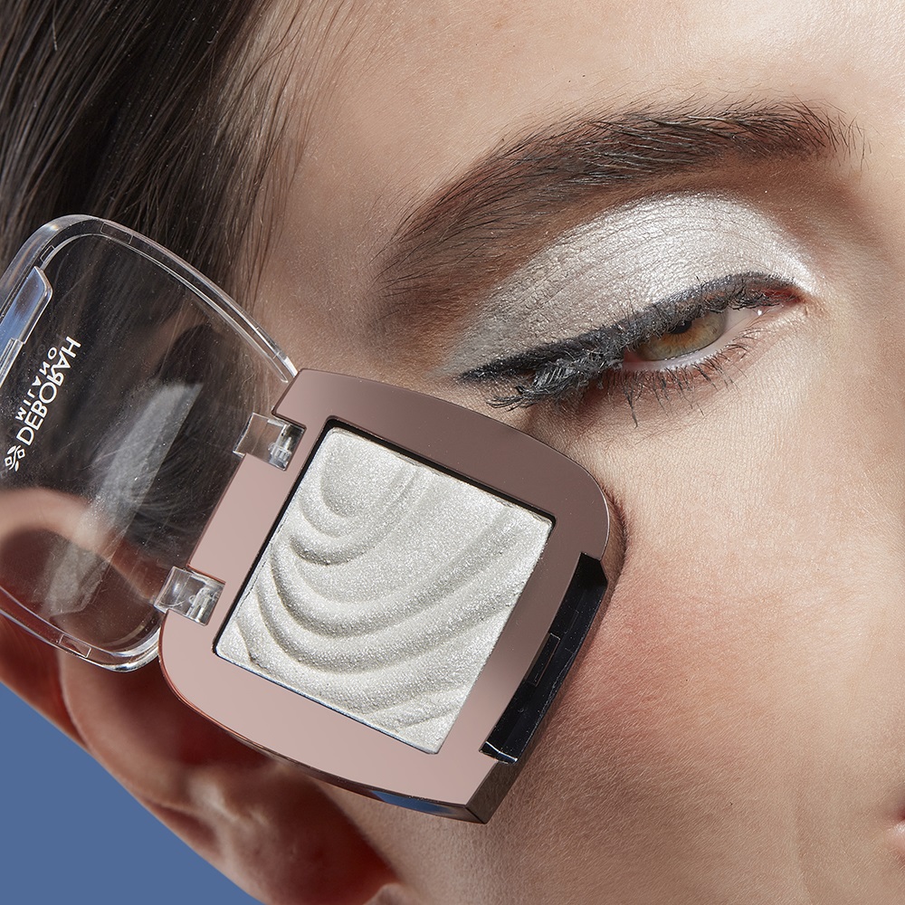 Deborah Milano Ombretto Color Lovers Shimmery White 01 - Texture Morbida, Intenso e Super Pigmentato, Fino a 12 Ore