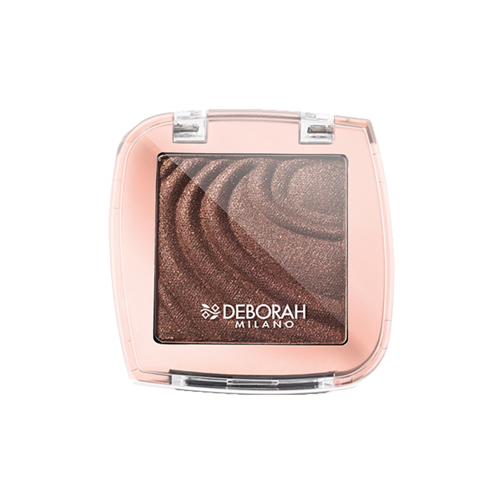 Deborah Milano Ombretto Color Lovers 08 Deep Brown - Texture Morbida, Super Pigmentato, Fino a 12 Ore