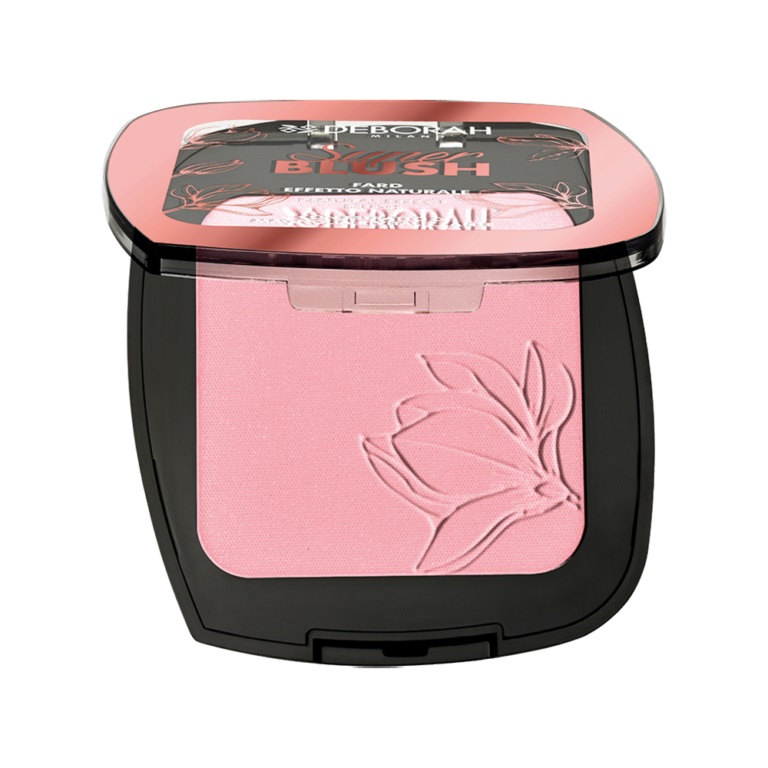 Deborah Milano Super Blush Fard Effetto Naturale 04 Peach - 10 gr, con Estratto di Magnolia, Texture Setosa e Rivitalizzante