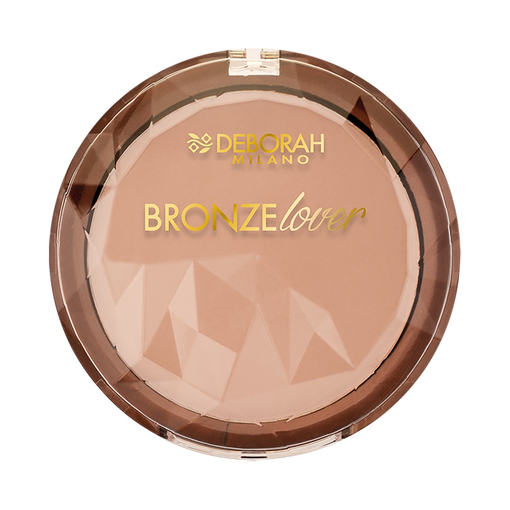 Deborah Milano Bronze Lover Terra Abbronzante 01 Sunlight - Effetto Sun Kissed, Mat, con Vitamina C, 9 gr