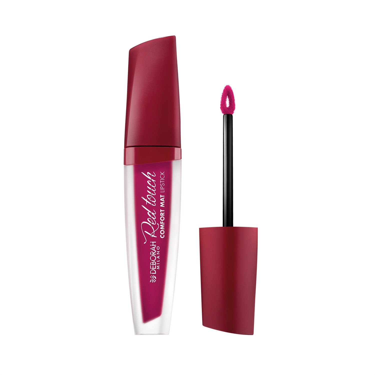 Deborah Milano Red Touch Lipstick N.16 Very Cherry - Rossetto Liquido Matte, No Transfer, Nutriente e Vellutato, 4.5 gr