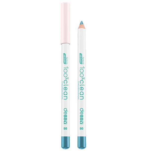 deBBY 100%clean Matita Occhi 6 - Blue Jeans, Kohl, Eyeliner Naturale