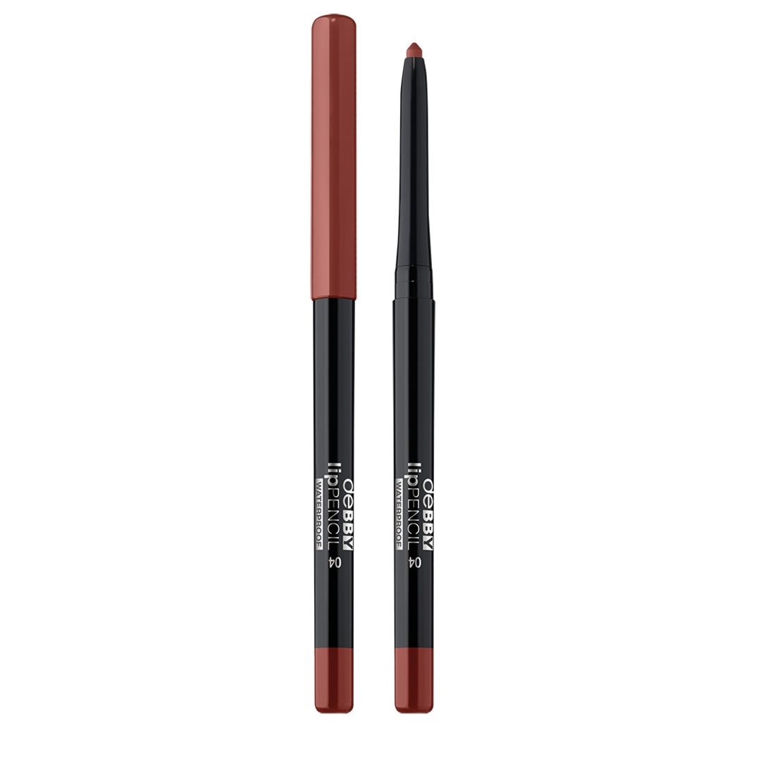 deBBY LipPencil Waterproof 8h Long Lasting - Matita Labbra Automatica 04 Brown