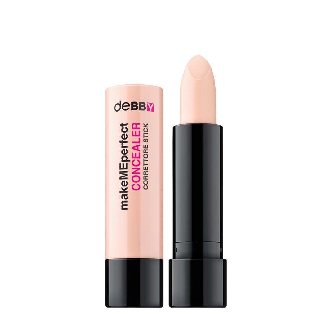 deBBY makeMEperfect Concealer Stick 01 Sand - Correttore Long Lasting per Imperfezioni, Formula Non Comedogenica