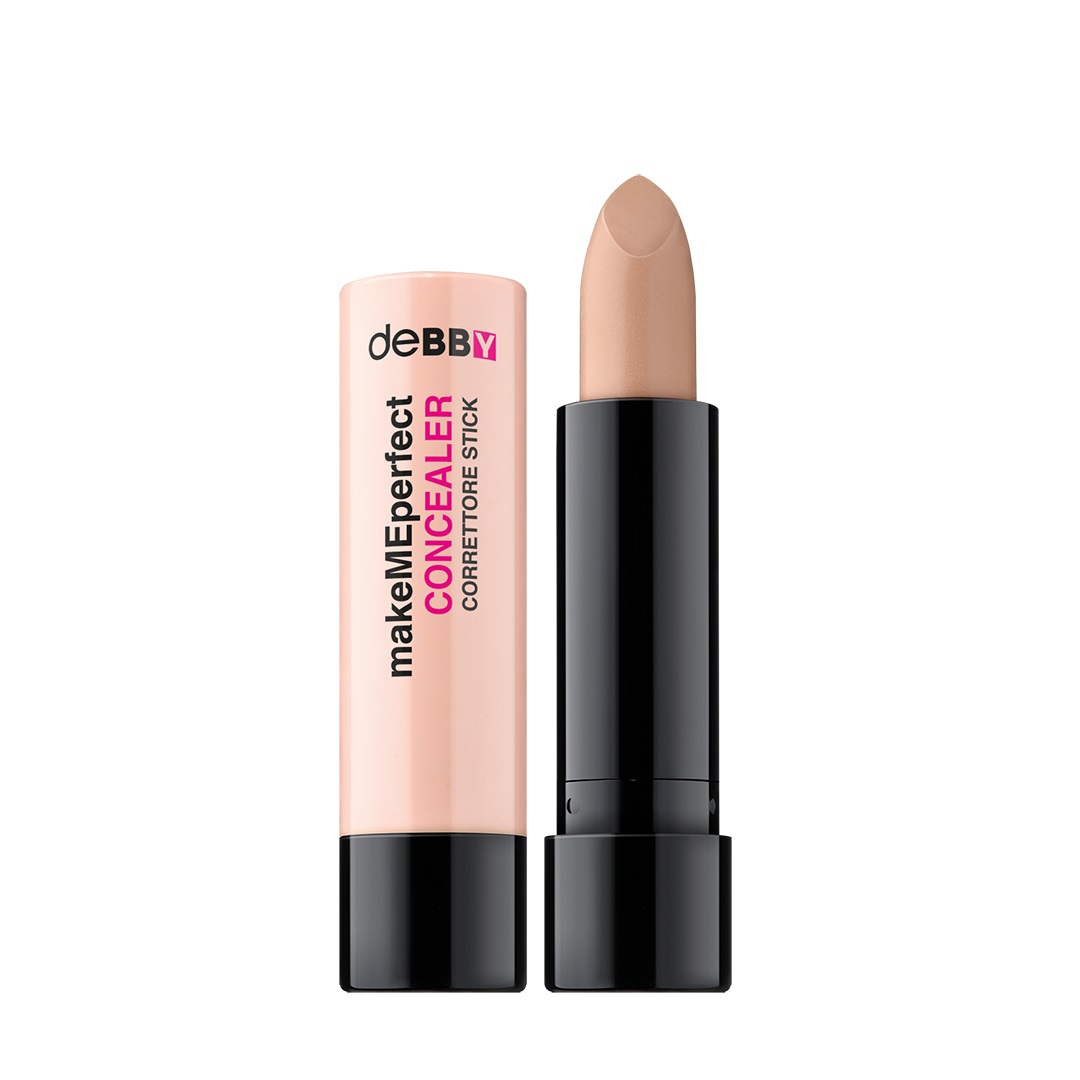 deBBY makeMEperfect Concealer Stick 04 Biscuit - Long Lasting, Copertura Imperfezioni, Formula Non Comedogenica