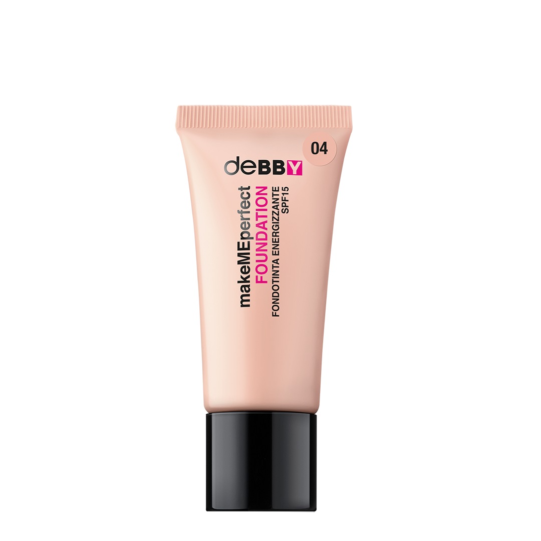 deBBY makeMEperfect Foundation 04 honey - Fondotinta Liquido Energizzante e Rigenerante con SPF15