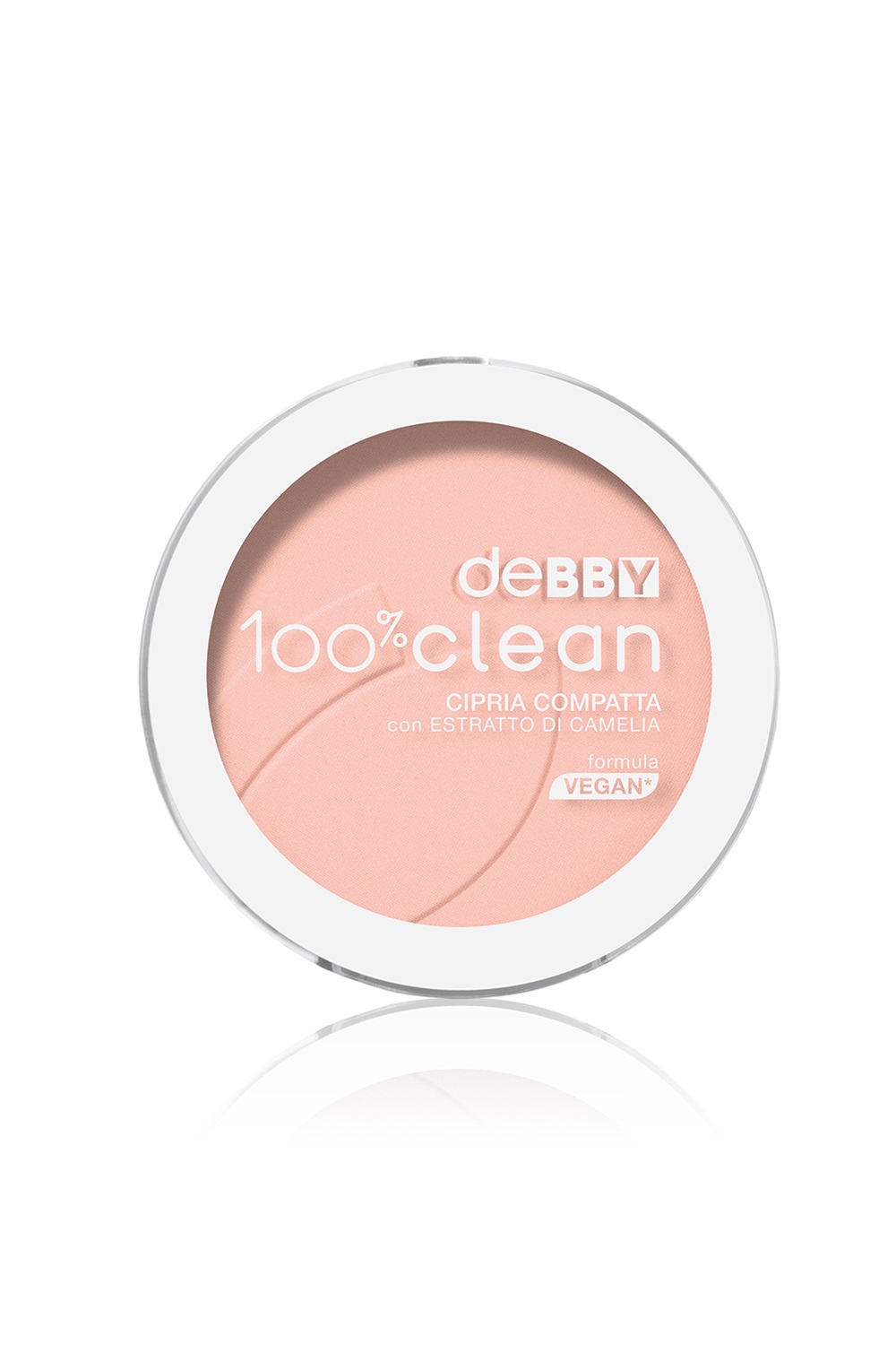 Debby Cipria 100% Clean 04 Cappuccino - Cipria Compatta Opacizzante per Pelli Sensibili