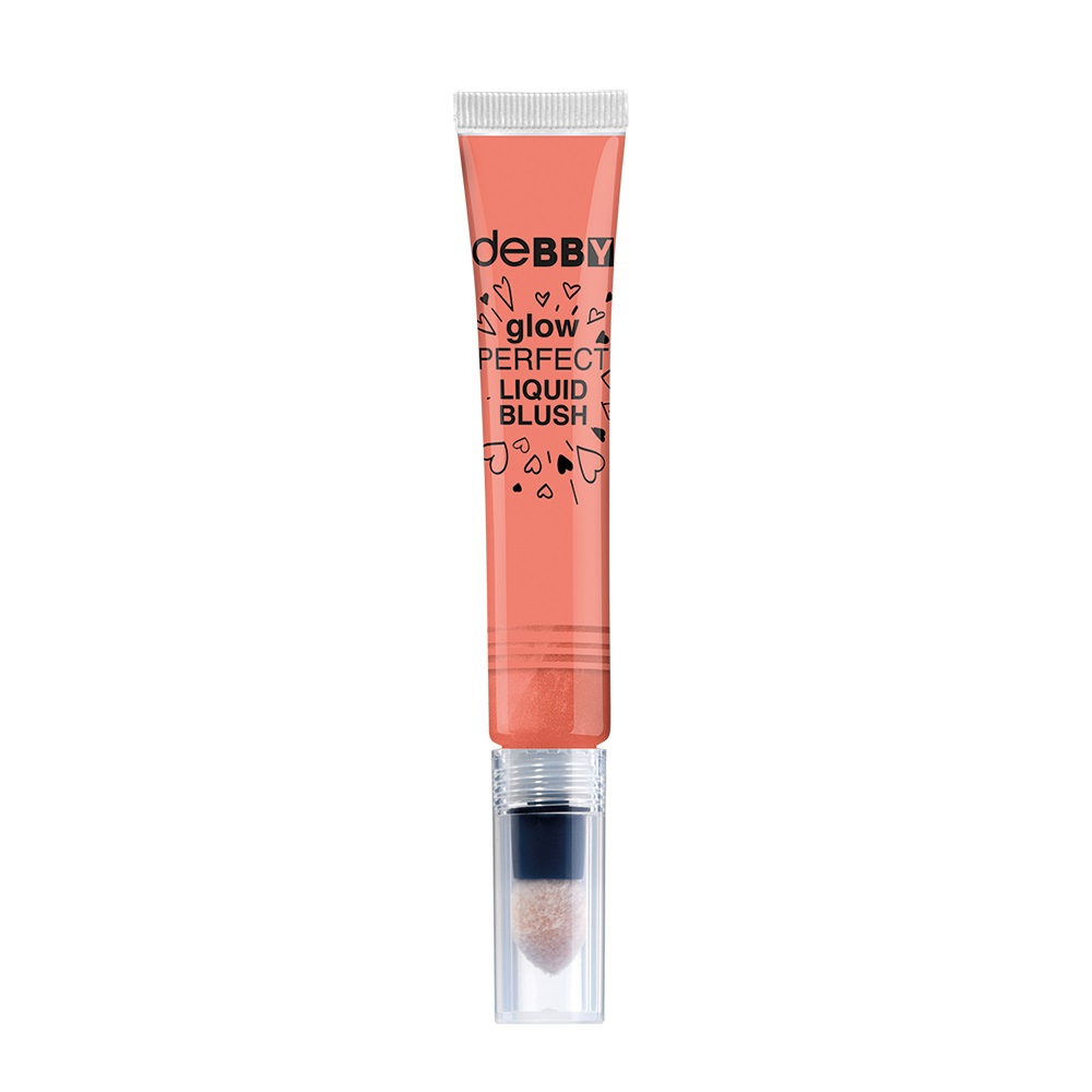 Debby glowPERFECT LIQUID BLUSH - Blush Liquido Corallo con Texture Setosa e Intensità Modulabile