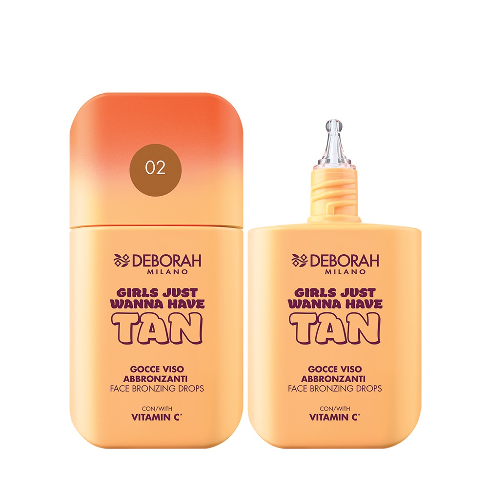 Deborah Gocce Viso Abbronzanti 02 Dark - 30 ml per un'abbronzatura naturale