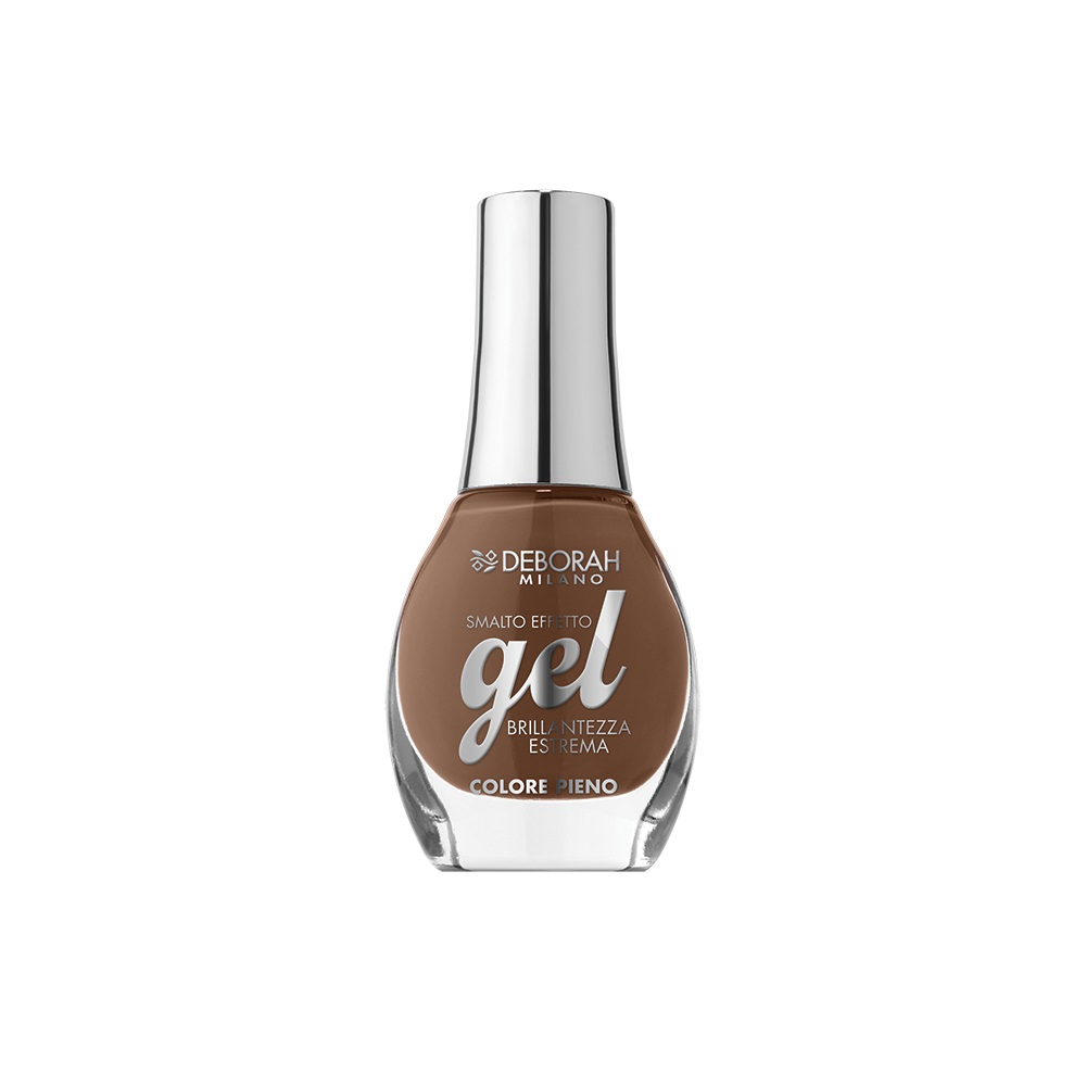 Deborah Milano Gel Effect smalto per unghie 8,5 ml Marrone Lucida