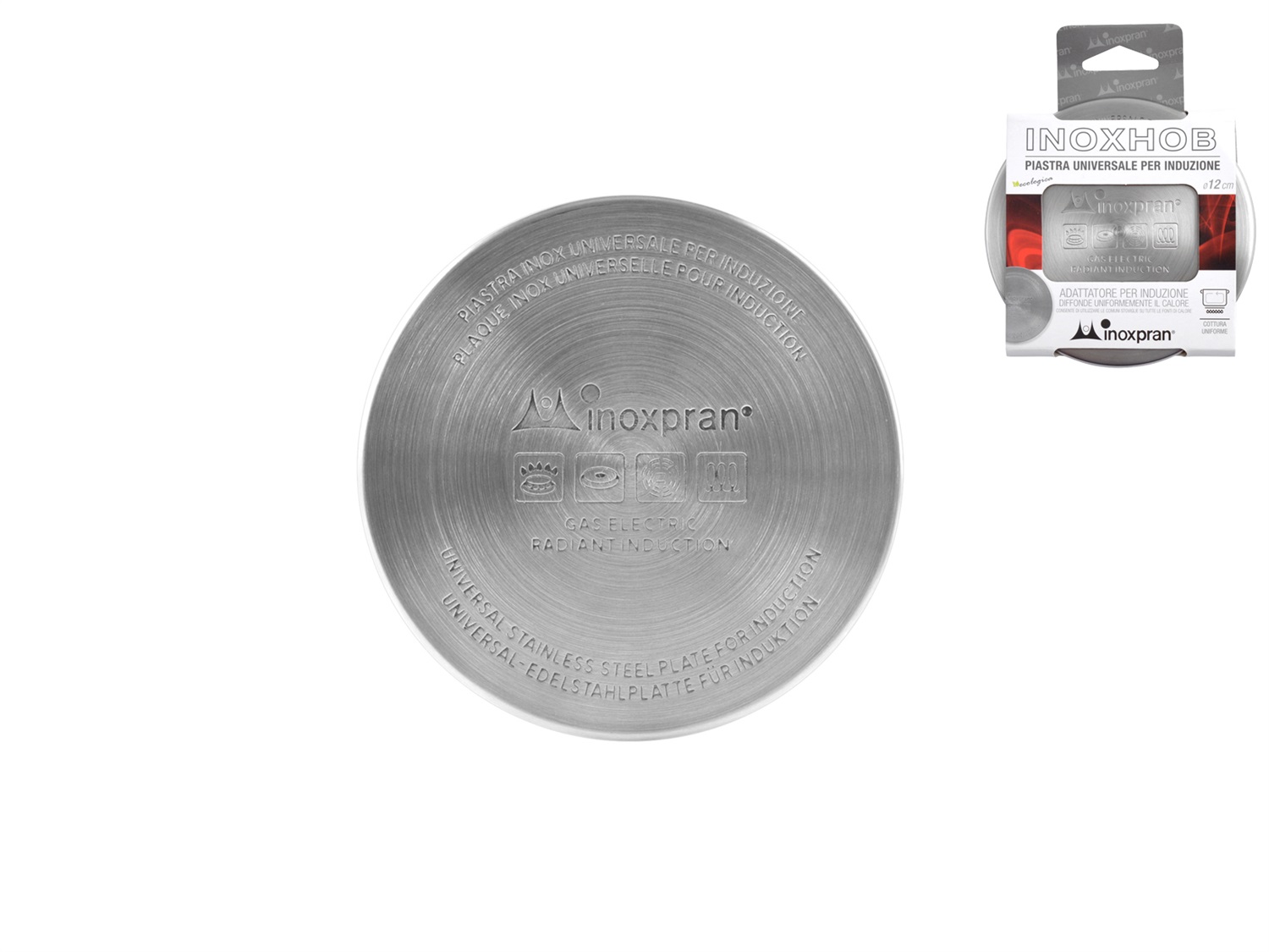 Pengo Piastra x Induzione Inx Inoxpran 12