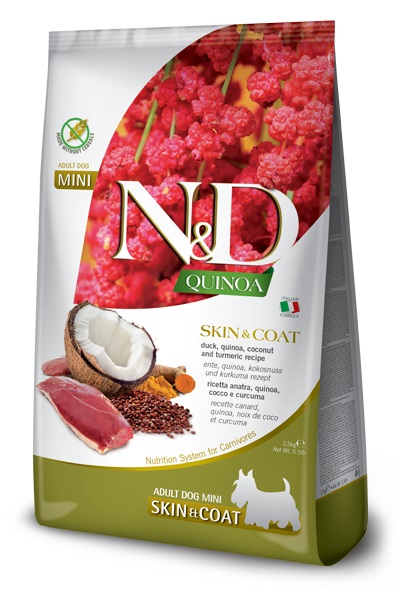 Farmina Pet Food N&D Quinoa 2,5 kg Adulto Cocco, Anatra