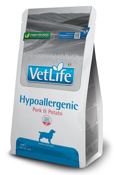 Farmina Pet Food Vet Life Hypoallergenic 12 kg Adulto Maiale, Patata