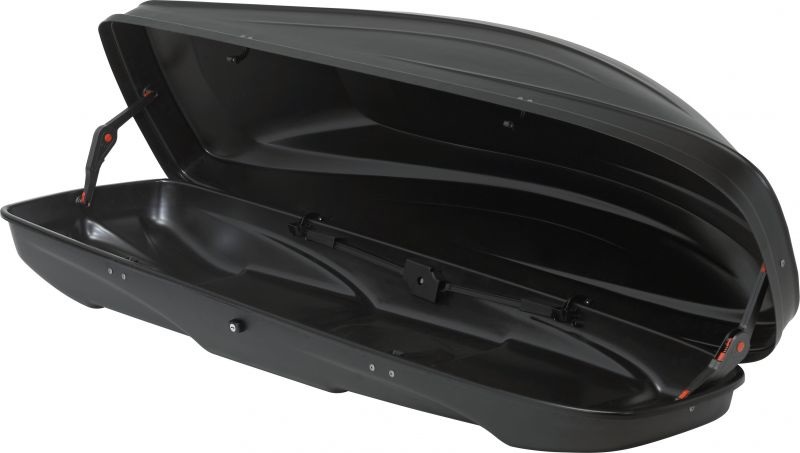 G3 Box da Tetto Spark 520 - 420 Litri, Nero Metallizzato Opaco, Dimensioni 177,6x93,8x37,9 cm, Sistema di Attacco Ultra Veloce