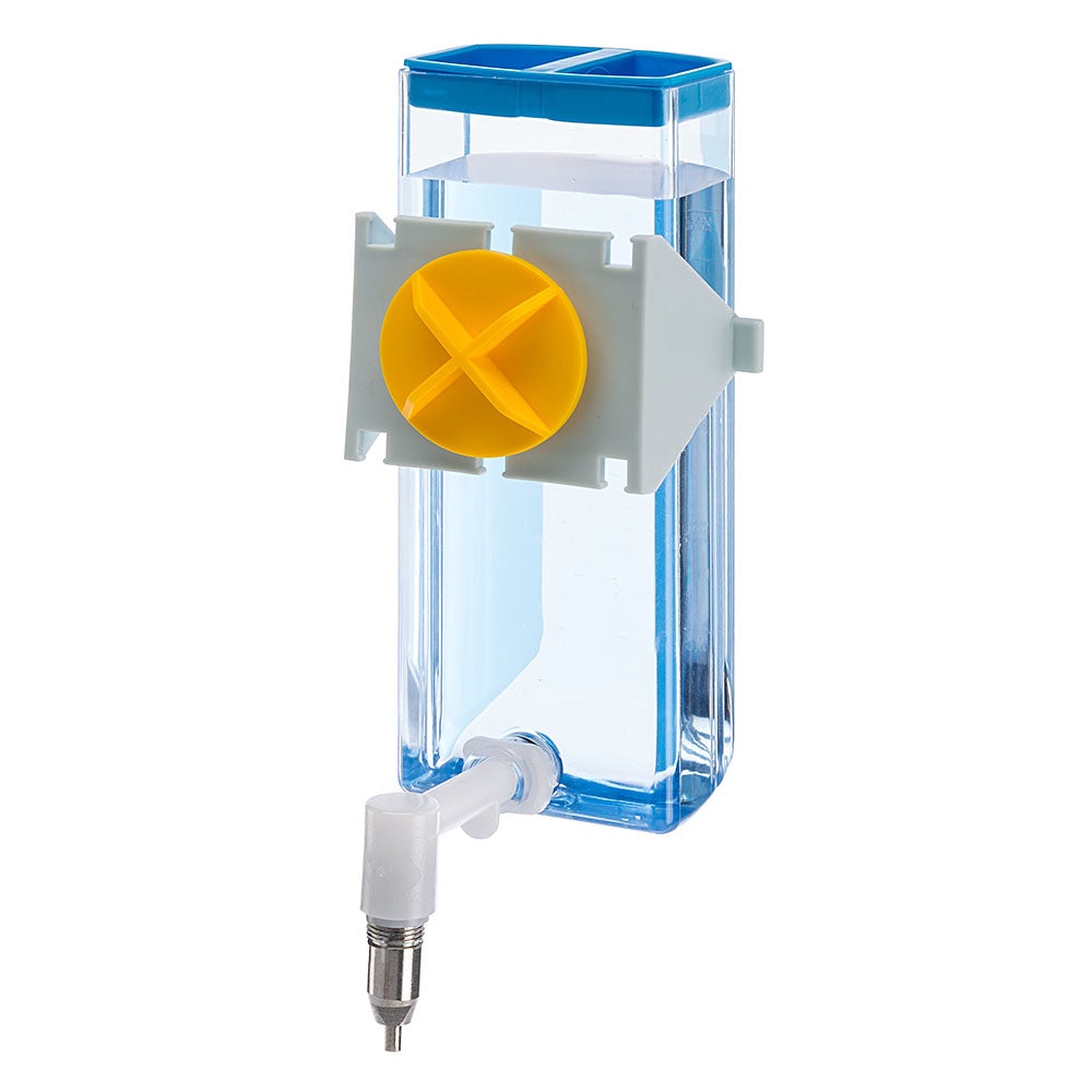 Ferplast Sippy 4674 Abbeveratoio per Roditori 300 ml - Beverino in Plastica con Fissaggio a Rete e Ventosa