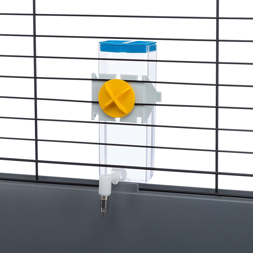 Ferplast Sippy 4676 Beverino per Conigli e Roditori - Capacità 600 cc, Fissaggio su Rete Metallica, Beccuccio Antigoccia