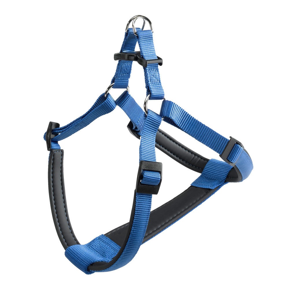 Ferplast Daytona P Pettorina per Cani XL Blu in Nylon con Imbottitura Morbida e Regolabile