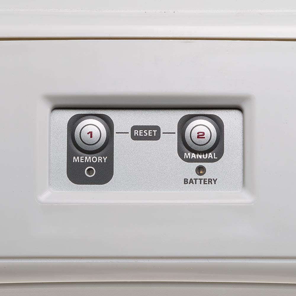 Ferplast Swing Microchip L - Gattaiola Universale per Cani e Gatti con Riconoscimento Microchip, 4 Modalità di Chiusura, Sistema Antivento, Ammortizzatore e Anti Oscillazione - Bianco