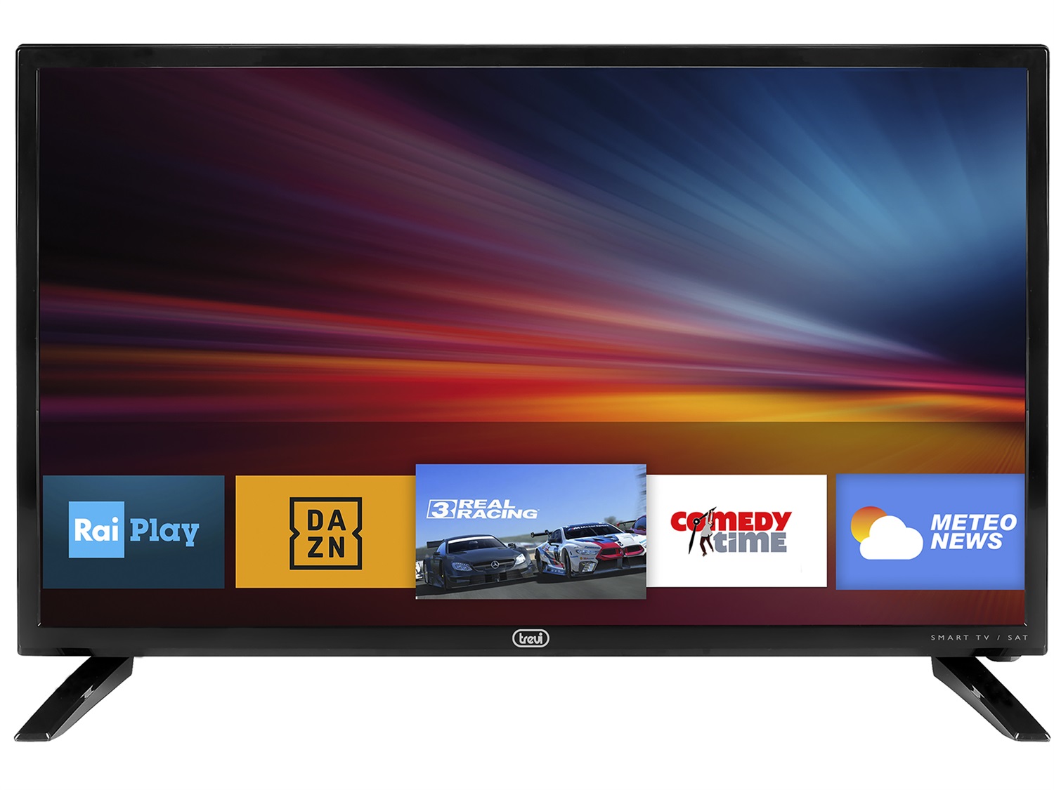 TREVI LTV 2409 SMART 24 Pollici (61 cm) HD Ready Smart TV LED Wi-Fi Android DVBT2/S2 Nero