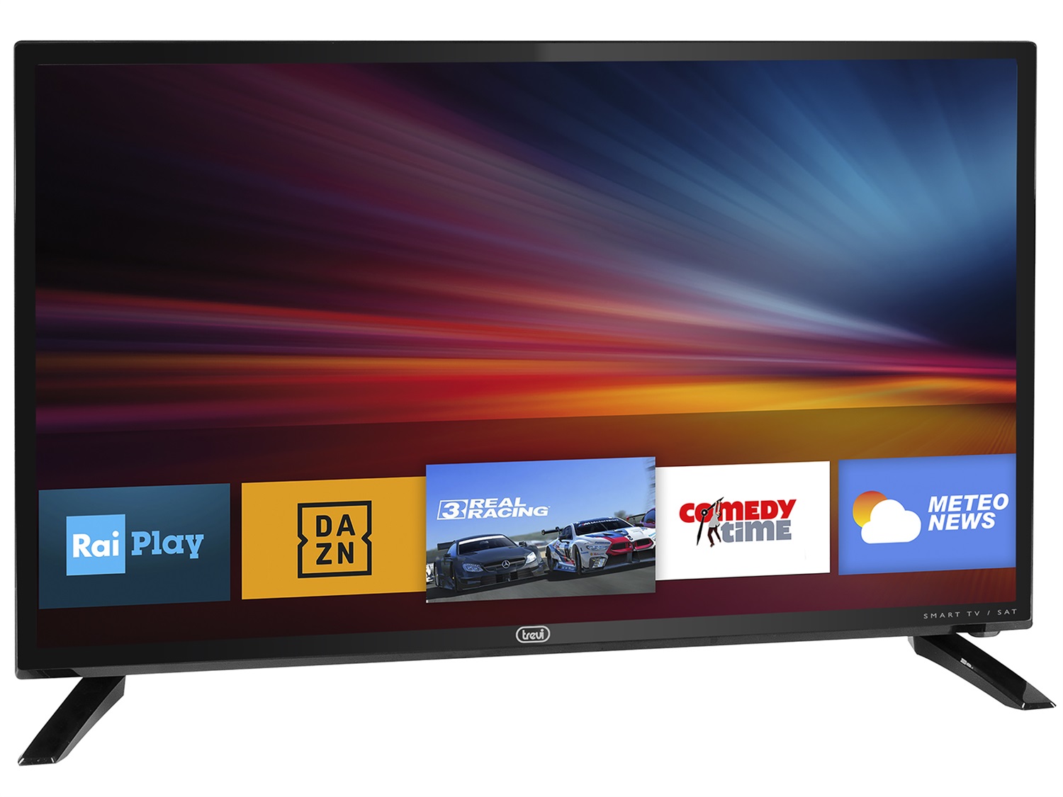 TREVI LTV 2409 SMART 24 Pollici (61 cm) HD Ready Smart TV LED Wi-Fi Android DVBT2/S2 Nero