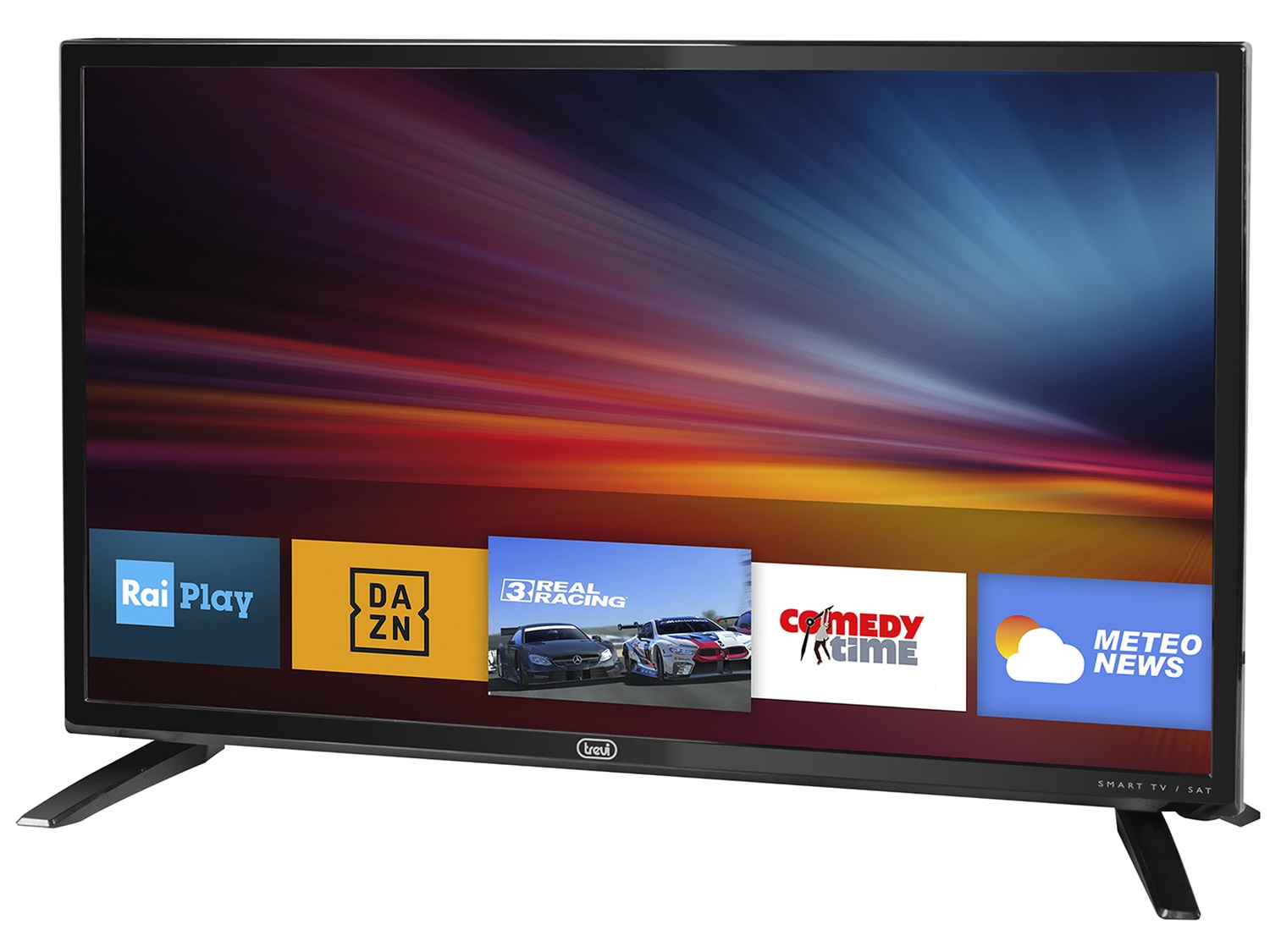 TREVI LTV 2409 SMART 24 Pollici (61 cm) HD Ready Smart TV LED Wi-Fi Android DVBT2/S2 Nero