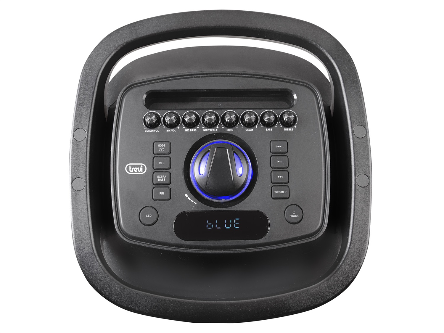 Trevi XF 3150 KB Speaker Portatile Karaoke Nero 130W con Connettività Wireless, USB/SD, Luci Disco e Microfono Incluso