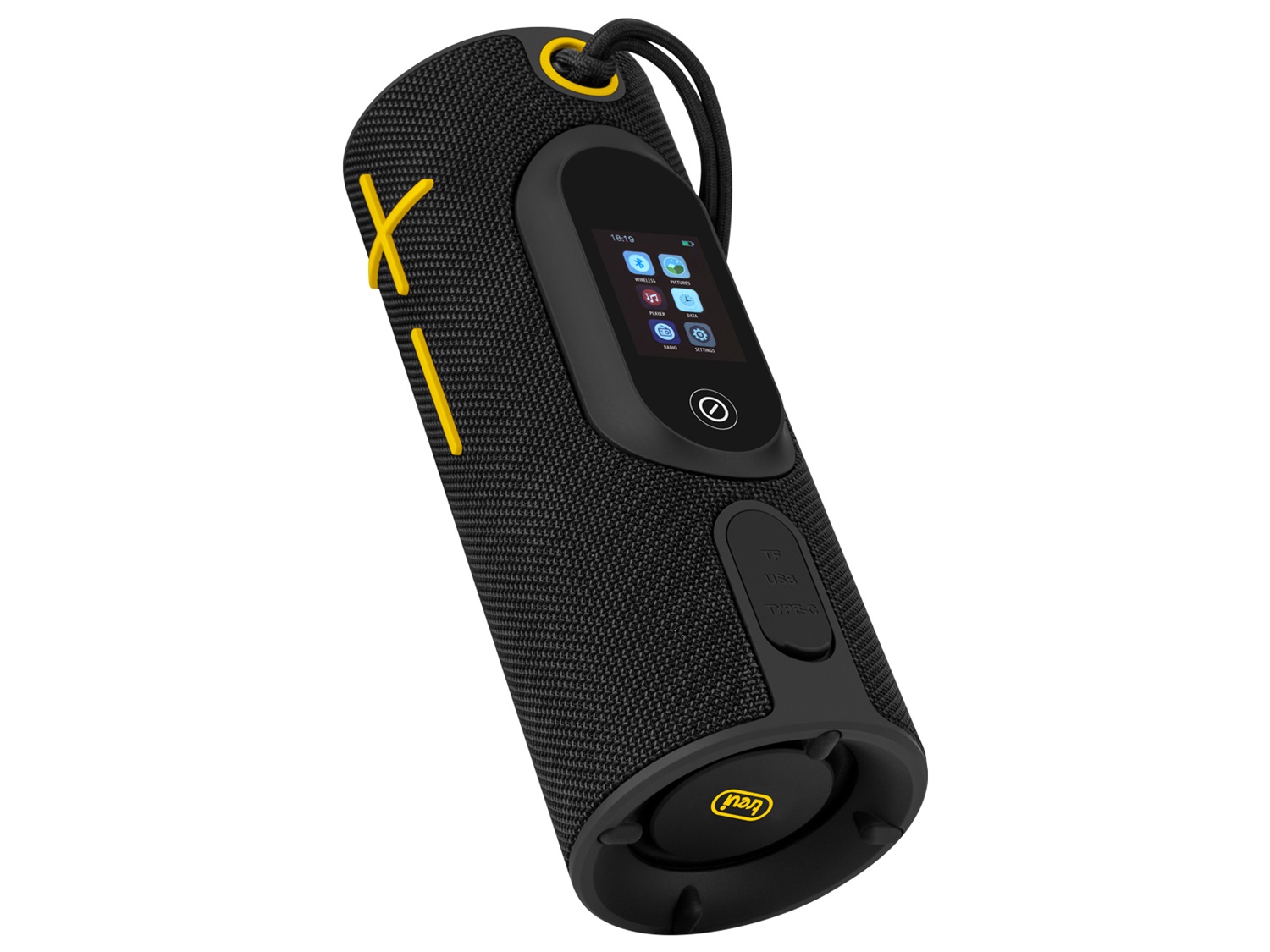 TREVI Altoparlante Bluetooth Wireless Portatile 20W Impermeabile IPX5 con Funzione Multi-Room e Display Touch