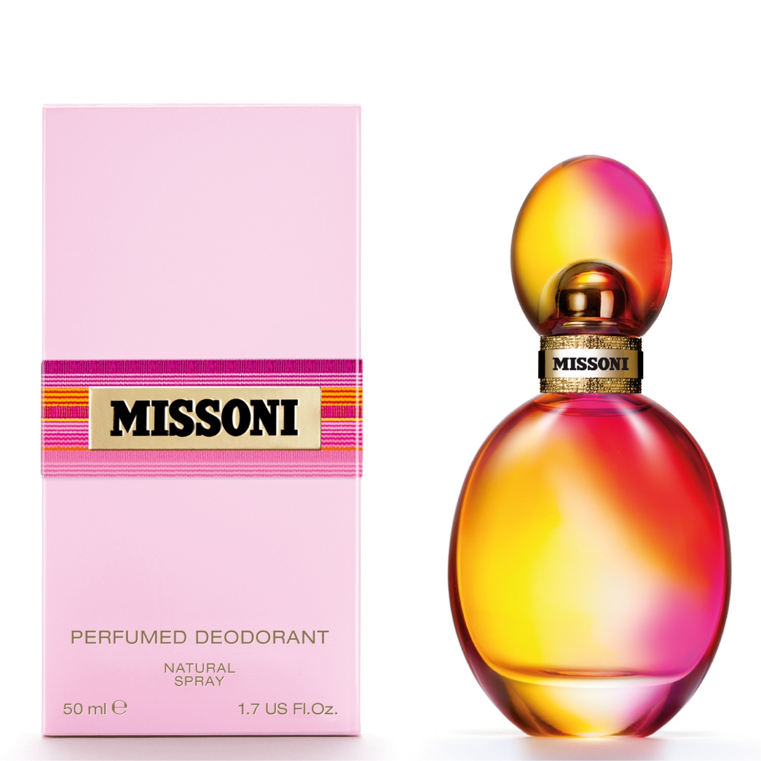 Missoni Deodorante Perfumed Spray 50ml - Fragranza Ispirata all'Aurora per Donna
