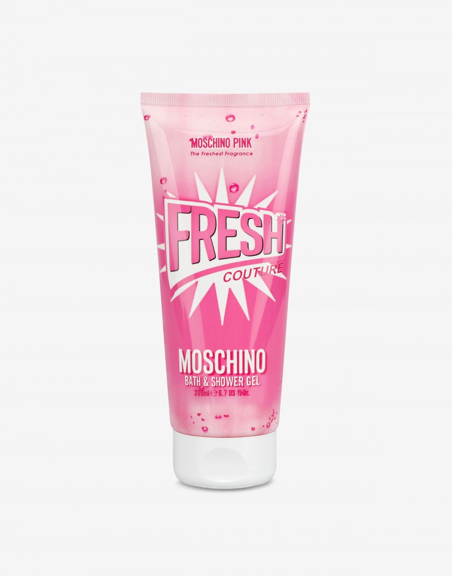 Moschino Pink Fresh Couture Gel Doccia 200ml - Gel idratante con profumazione floreale, adatto a tutti i tipi di pelle