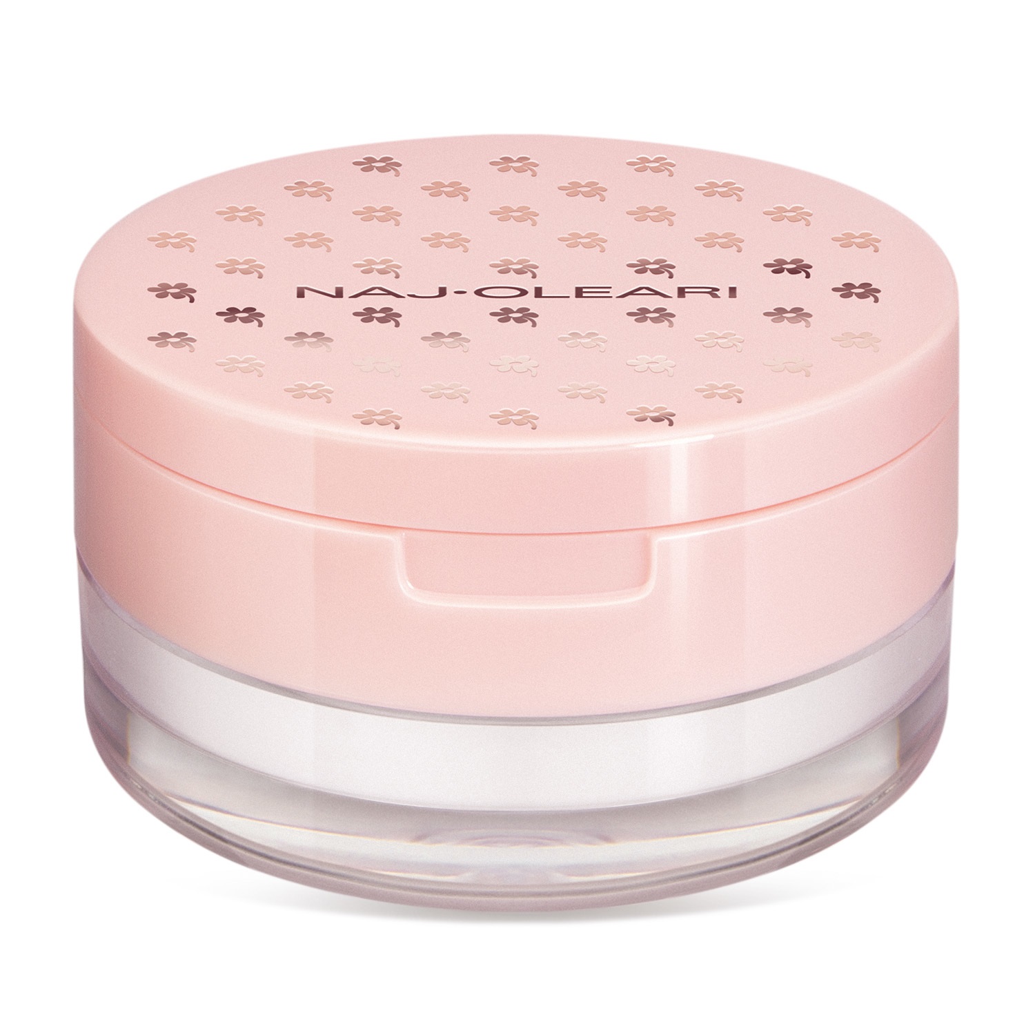 Naj-Oleari Matte Plume Loose Powder 9.5g - Polvere Viso Fissante Trasparente, Opacizzante e Leggera per Pelli Miste e Oleose