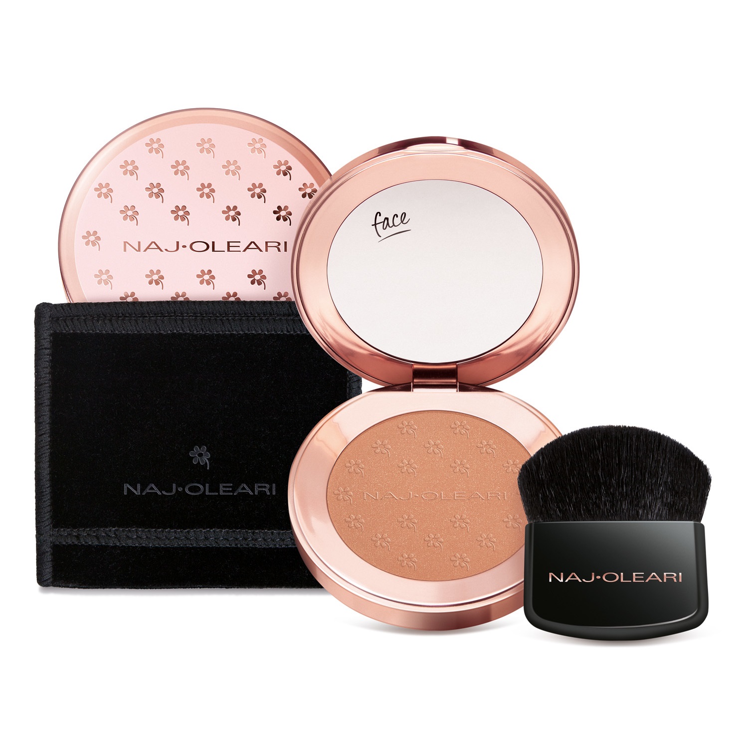 Naj Oleari Lovely Cheek Blush 03 Biscotto Dorato - Fard Luminoso 4 Gr con Estratto di Fiore di Porcellana