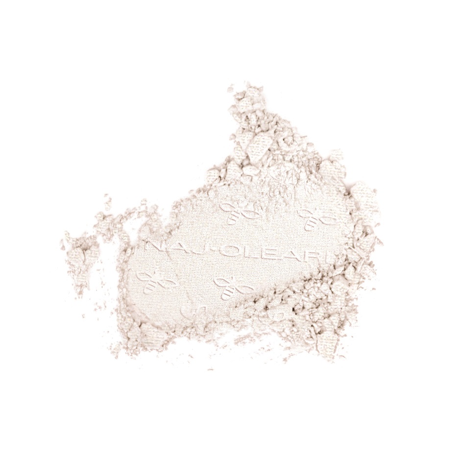 Naj-Oleari Colour Fair Eyeshadow Wet&Dry 01 Neve Perlata - Ombretto Ultra Pigmentato con Olio di Argan, 2g